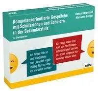 Material für kompetenzorientierte Gespräche mit Schülern