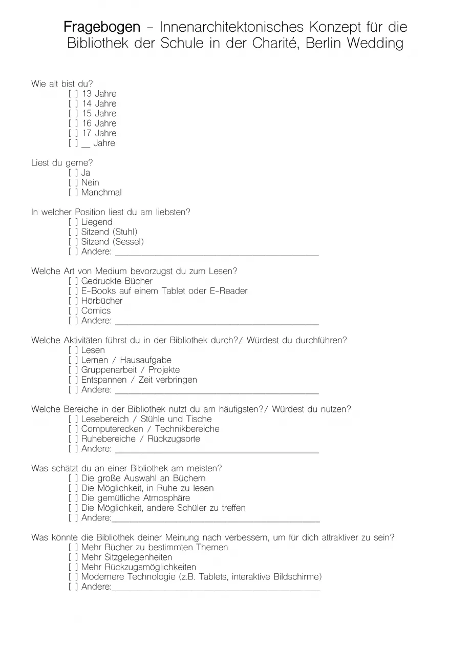 Fragebogen